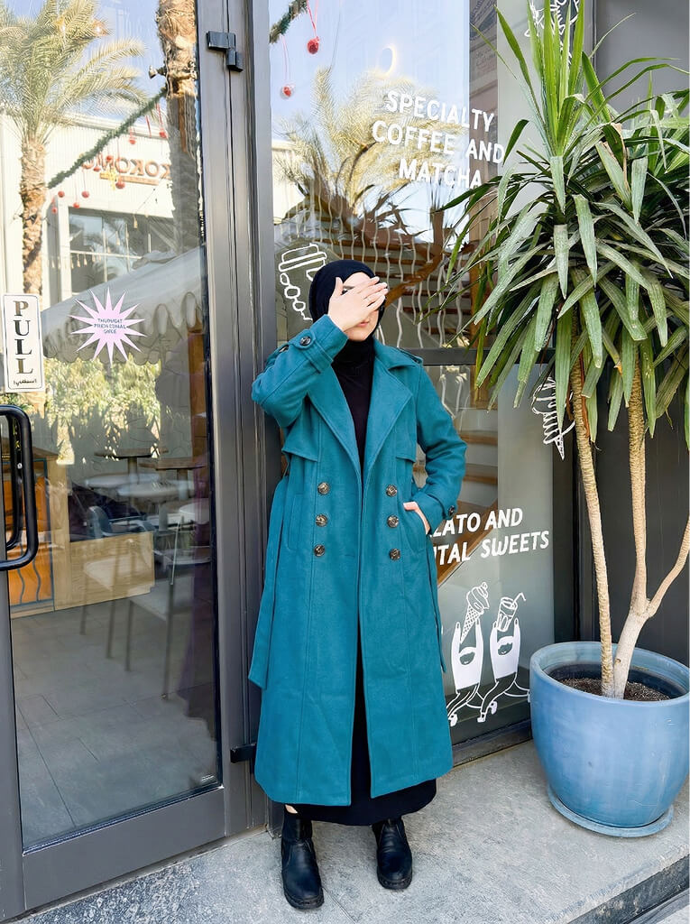 Turquoise Coat